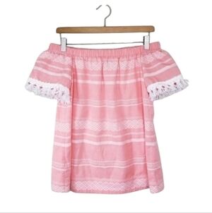 Buckley K | Hada Embroidered Off Shoulder Top